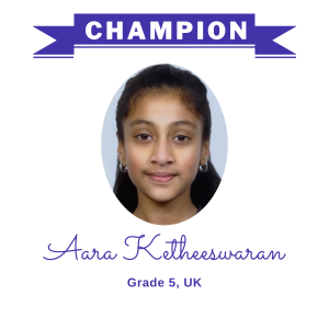 (Bulk 1) champion - Aara Ketheeswaran