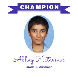 (Bulk 1) champion - Abhay Katarmal