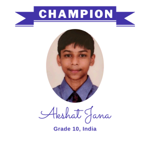 (Bulk 3 champion - Akshat Jana