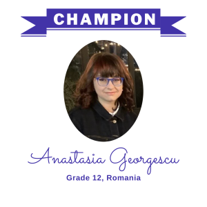 (Bulk 3 champion - Anastasia Georgescu
