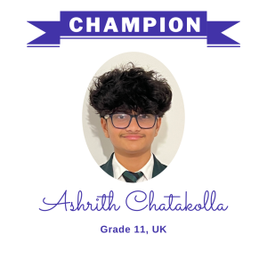 (Bulk 3 champion - Ashrith Chatakolla