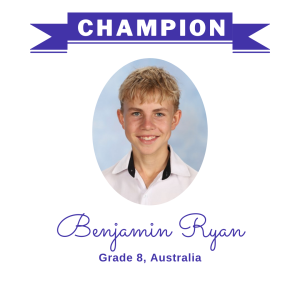 (Bulk 2 champion - Benjamin Ryan