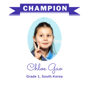 (Bulk 1) champion - Chloe Gao