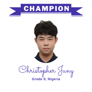 (Bulk 2 champion - Christopher Jung