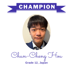(Bulk 3 champion - Chun-Cheng Hou