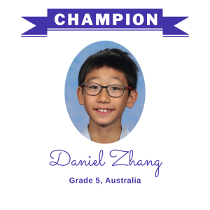 (Bulk 1) champion - Daniel Zhang