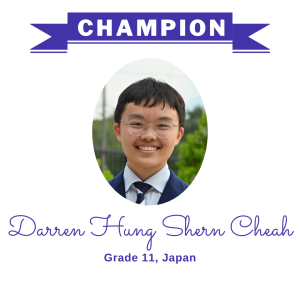 (Bulk 3 champion - Darren Hung Shern Cheah