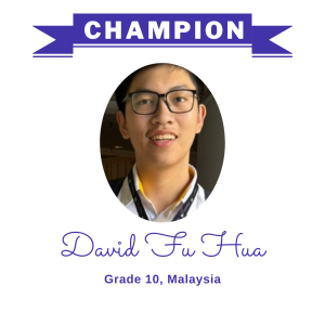 (Bulk 3 champion - David Fu Hua