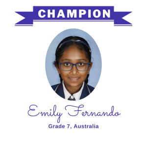 (Bulk 2 champion - Emily Fernando