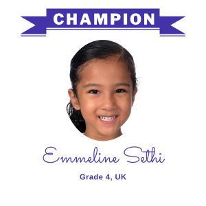 (Bulk 1) champion - Emmeline Sethi
