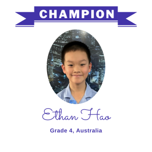 (Bulk 1) champion - Ethan Hao