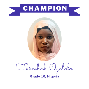 (Bulk 3 champion - Fareehah Oyolola