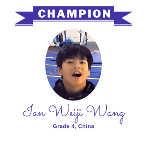 (Bulk 1) champion - Ian Weiji Wang
