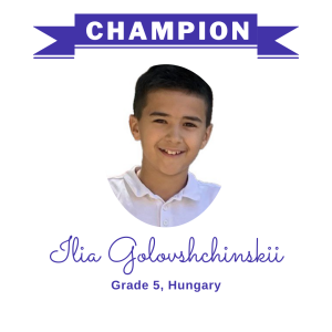 (Bulk 1) champion - Ilia Golovshchinskii