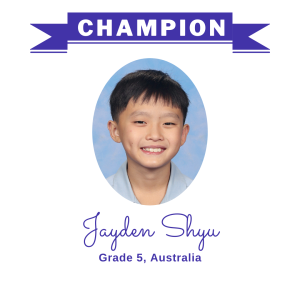 (Bulk 1) champion - Jayden Shyu