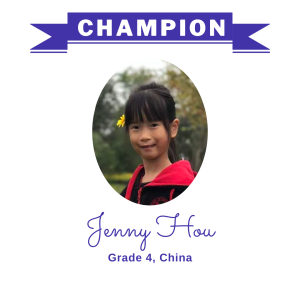 (Bulk 1) champion - Jenny Hou