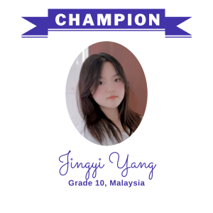 (Bulk 3 champion - Jingyi Yang