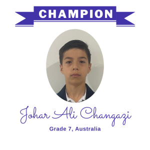 (Bulk 2 champion - Johar Ali Changazi