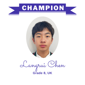 (Bulk 2 champion - Langrui Chen