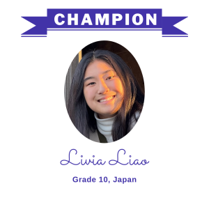 (Bulk 3 champion - Livia Liao