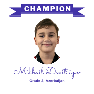(Bulk 1) champion - Mikhail Dmitriyev