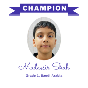(Bulk 1) champion - Mudassir Shah