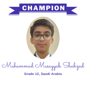 (Bulk 3 champion - Muhammad Musayyab Shahzad