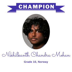 (Bulk 3 champion - Nikhilkanth Chandra Mohan