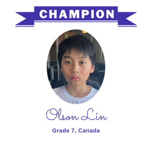 (Bulk 2 champion - Olson Lin