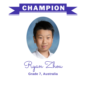 (Bulk 2 champion - Ryan Zhou