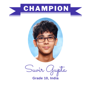 (Bulk 3 champion - Suvir Gupta