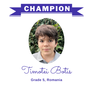 (Bulk 1) champion - Timotei Botis