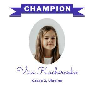 (Bulk 1) champion - Vira Kucherenko