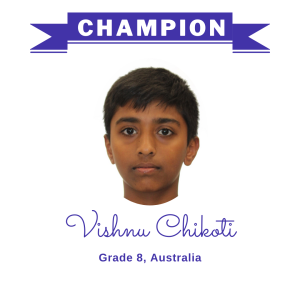 (Bulk 2 champion - Vishnu Chikoti