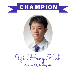 (Bulk 3 champion - Yi Hong Koh