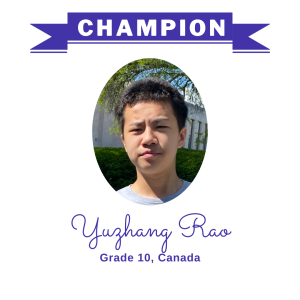 (Bulk 3 champion - Yuzhang Rao