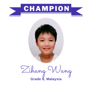 (Bulk 2 champion - Zihang Wang