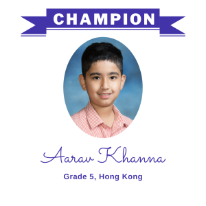 Champion June 2024 - Aarav Khanna