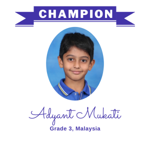 Champion June 2024 - Adyant Mukati