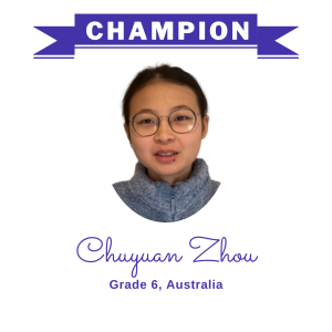 Champion June 2024 - Chuyuan Zhou