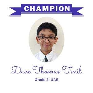 Champion June 2024 - Dave Thomas Tenil