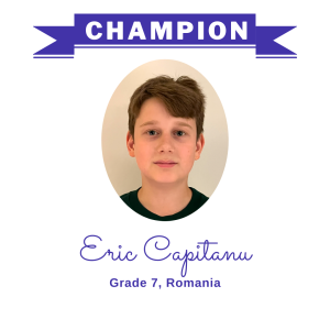 Champion June 2024 - Eric Capitanu