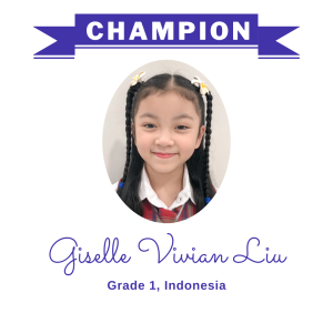 Champion June 2024 - Giselle Vivian Liu