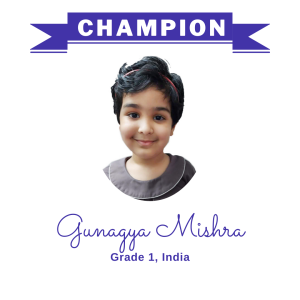 Champion June 2024 - Gunagya Mishra