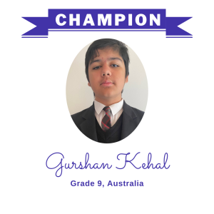 Champion June 2024 - Gurshan Kehal