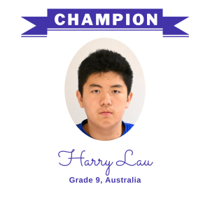 Champion June 2024 - Harry Lau