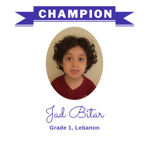 Champion June 2024 - Jad Bitar