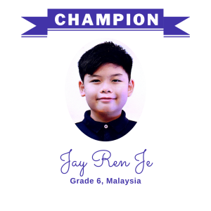 Champion June 2024 - Jay Ren Je