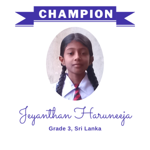 Champion June 2024 - Jeyanthan Haruneeja