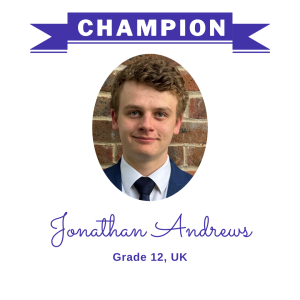 Champion June 2024 - Jonathan Andrews